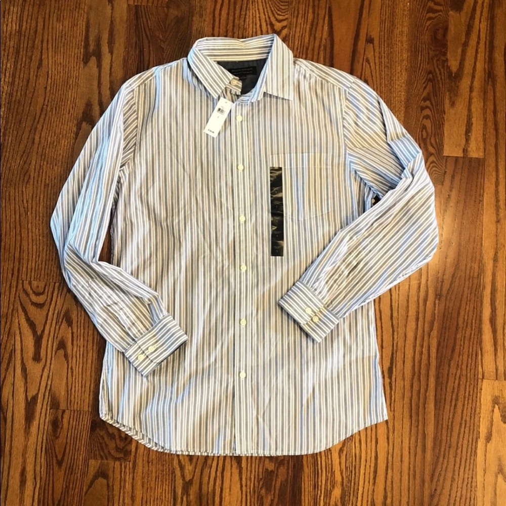 Mens Banana Republic slim fit button up NWT